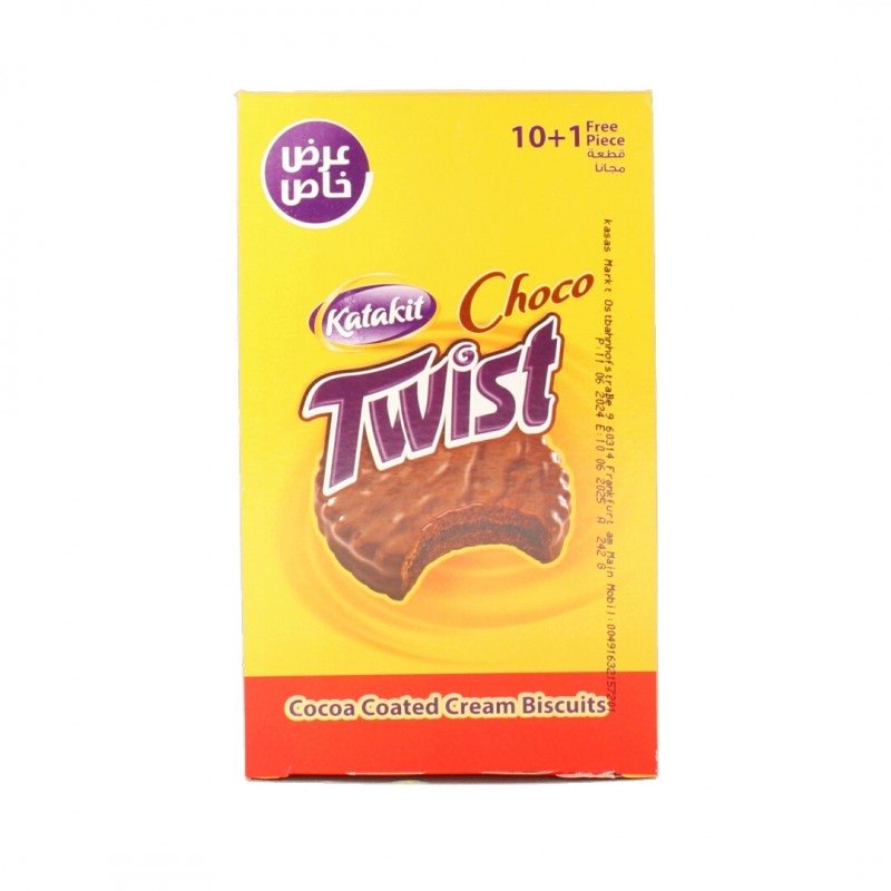 Chco Twist Kekse Katakit 10+1 Stück 23 gr