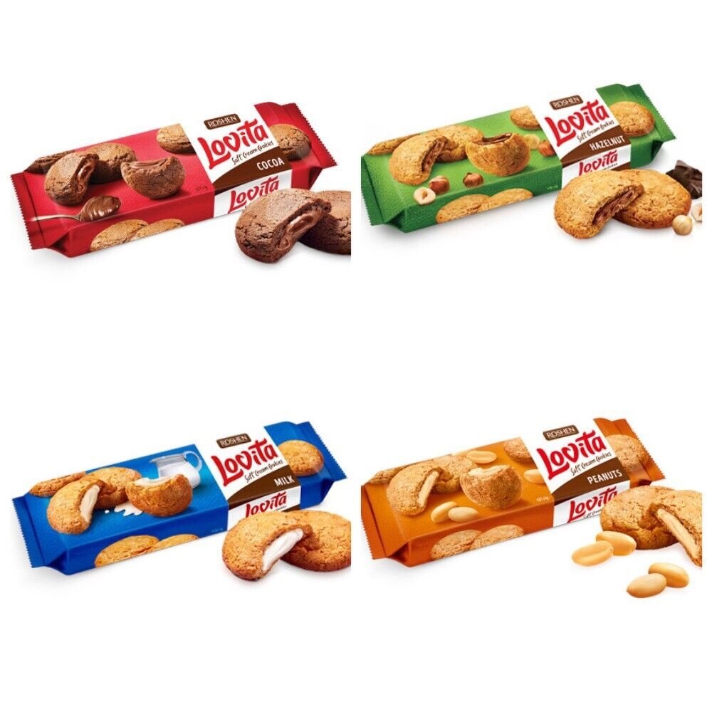 ROSHEN Soft Cream Cookies LOVITA 18 stuck – Bild 2