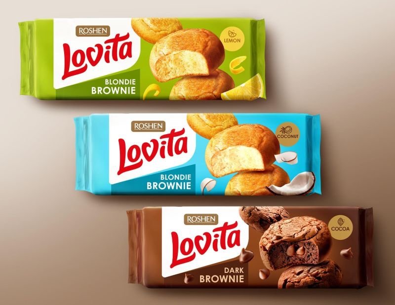 ROSHEN Blondie Brownie Lovita 152 gr* 21 Stück