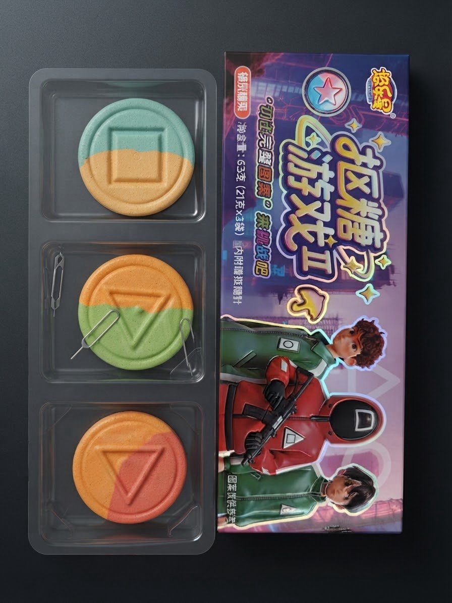 Dalgona CANDY 10 Stück *63Gr