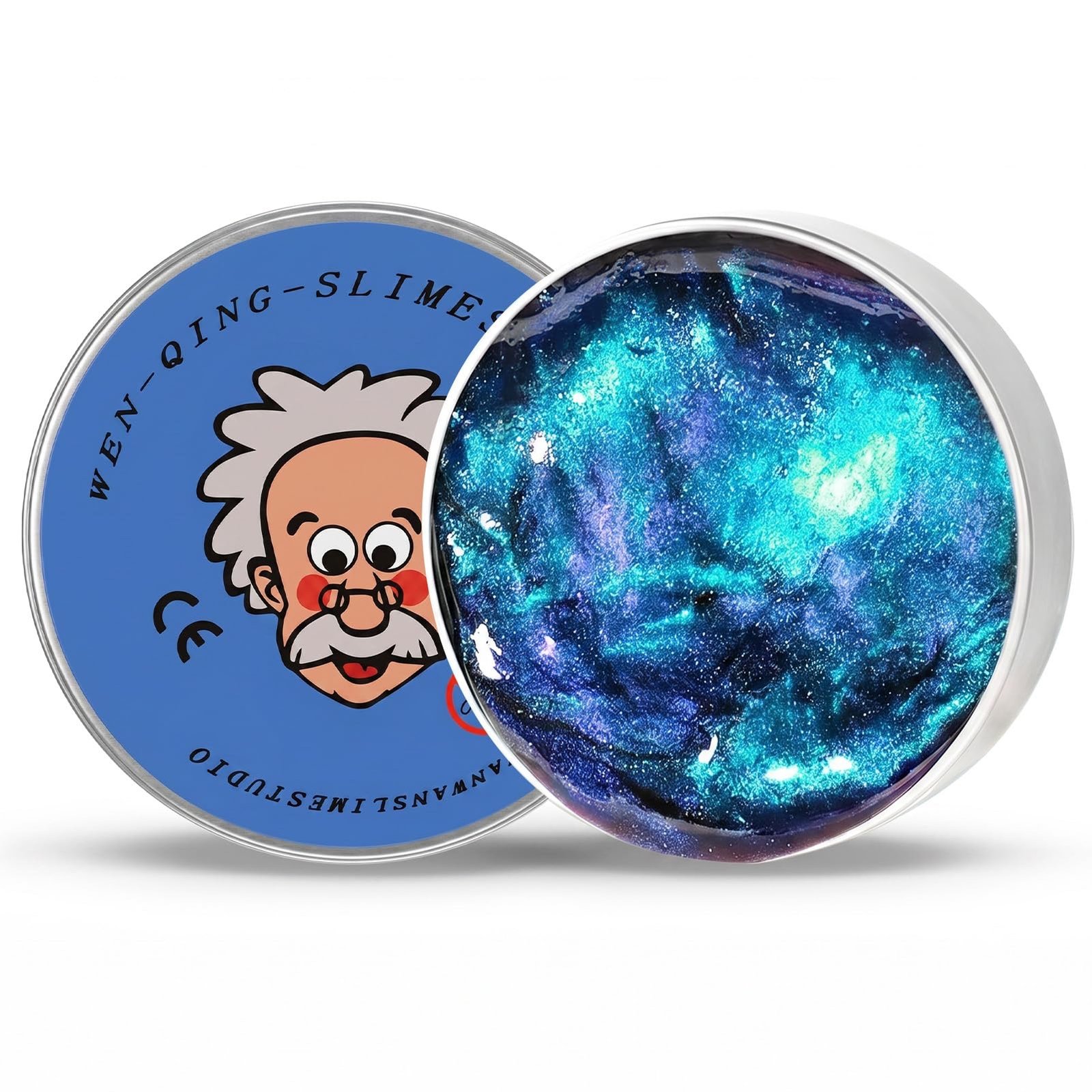 Slime Irisierende Magnetknete 12 Stück