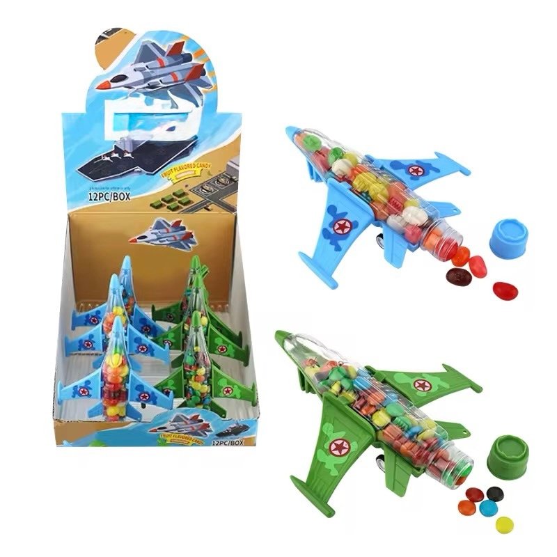 Kampf Flugzeug-Bonbon mit Blitz 30 gr * 12 Stück*