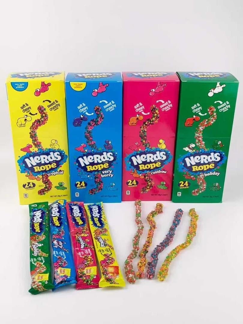 Nerds Gummy rope 24 Stück *26gr