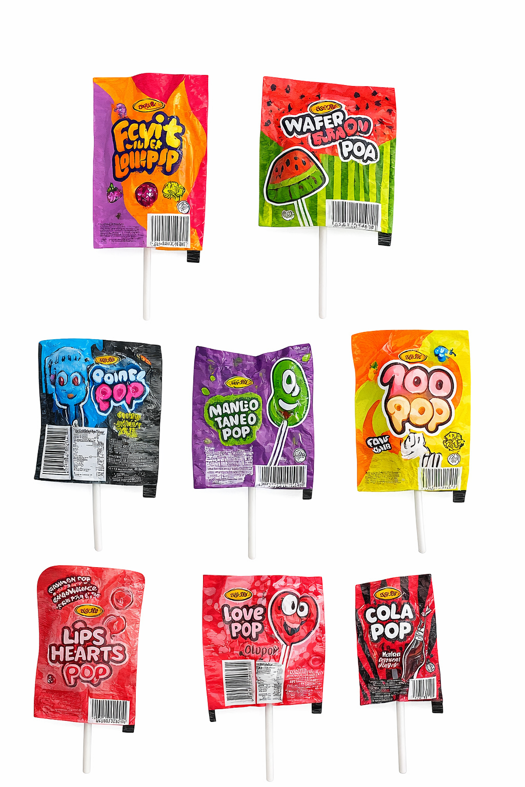 Jojo  lollipop 50 Stück *14gr