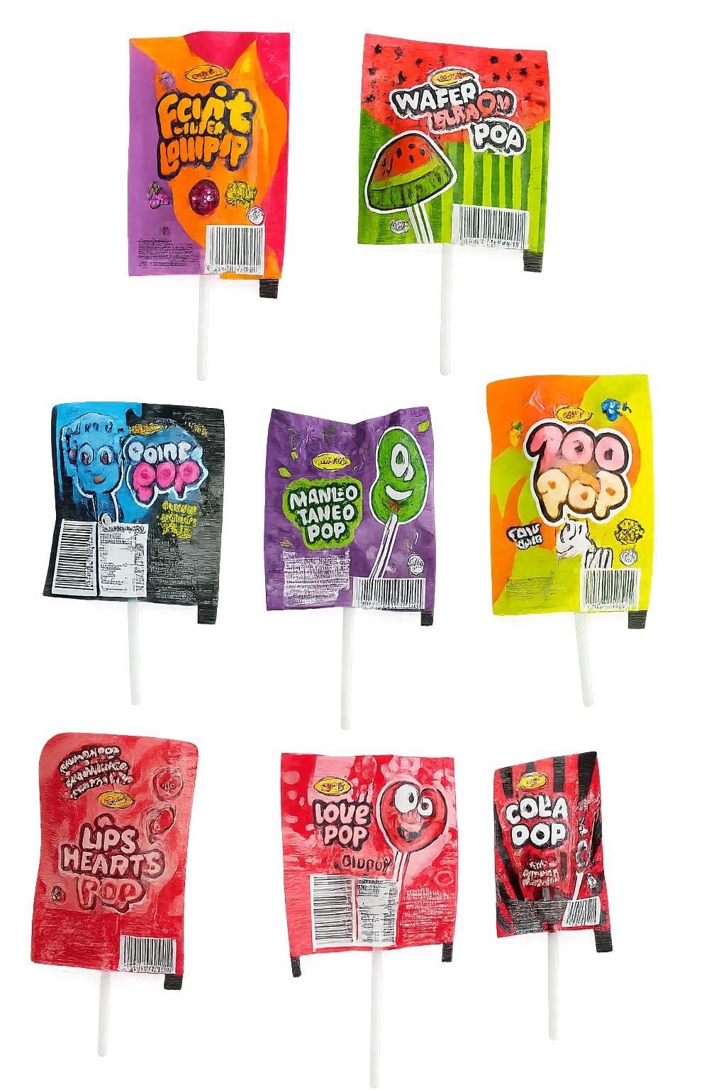 Jojo  lollipop 50 Stück *14gr