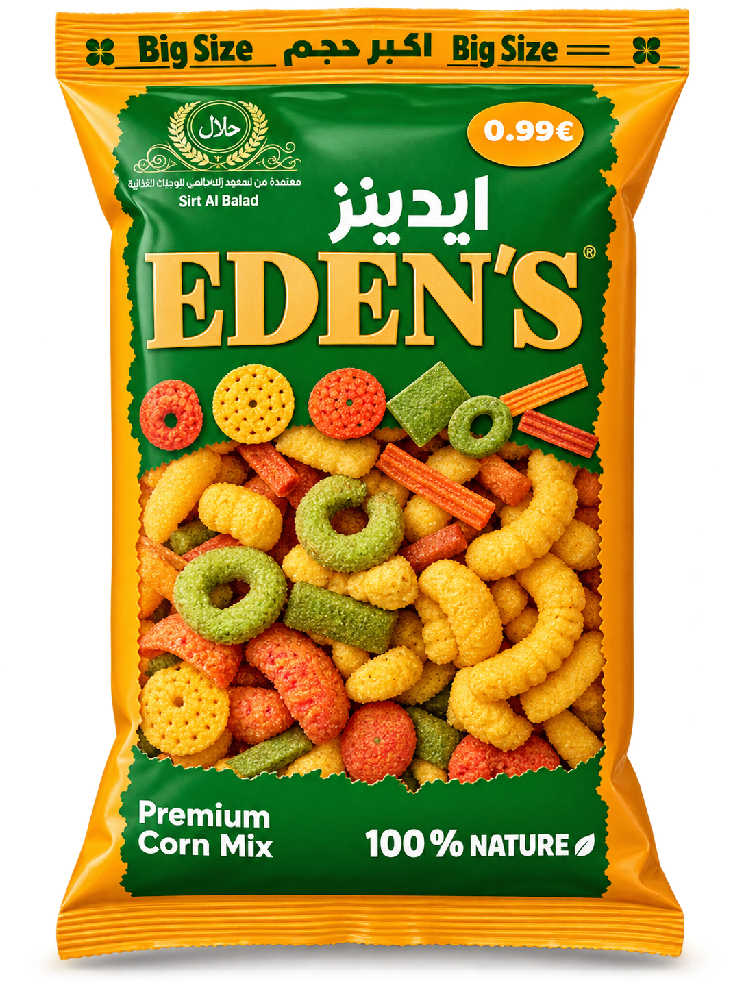 Edens snacks 100 gr