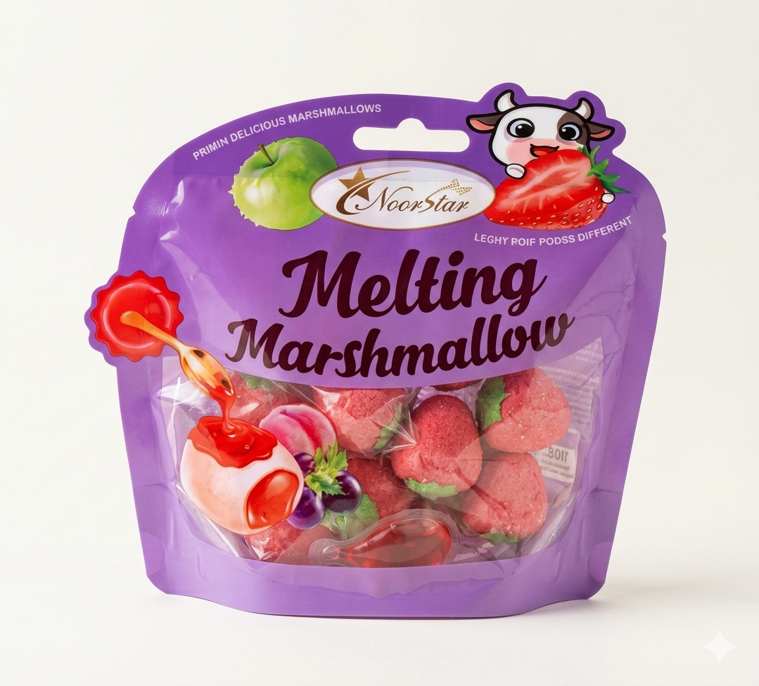Marshmasllow filled jam 10*72gr