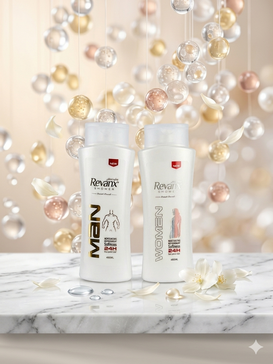 Duschgel und Körpermilch Revanx 400ml * 24 Stück