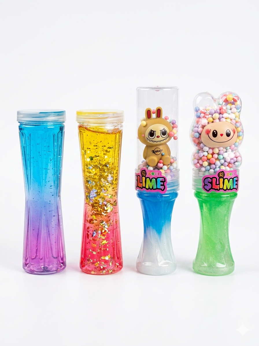 Knete & Slime * 6 Stück