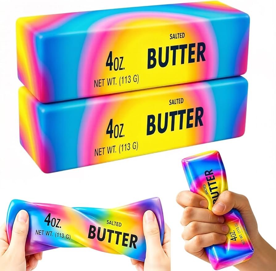Butter Squishy Squeeze Toy 4 oz * 12 Stück